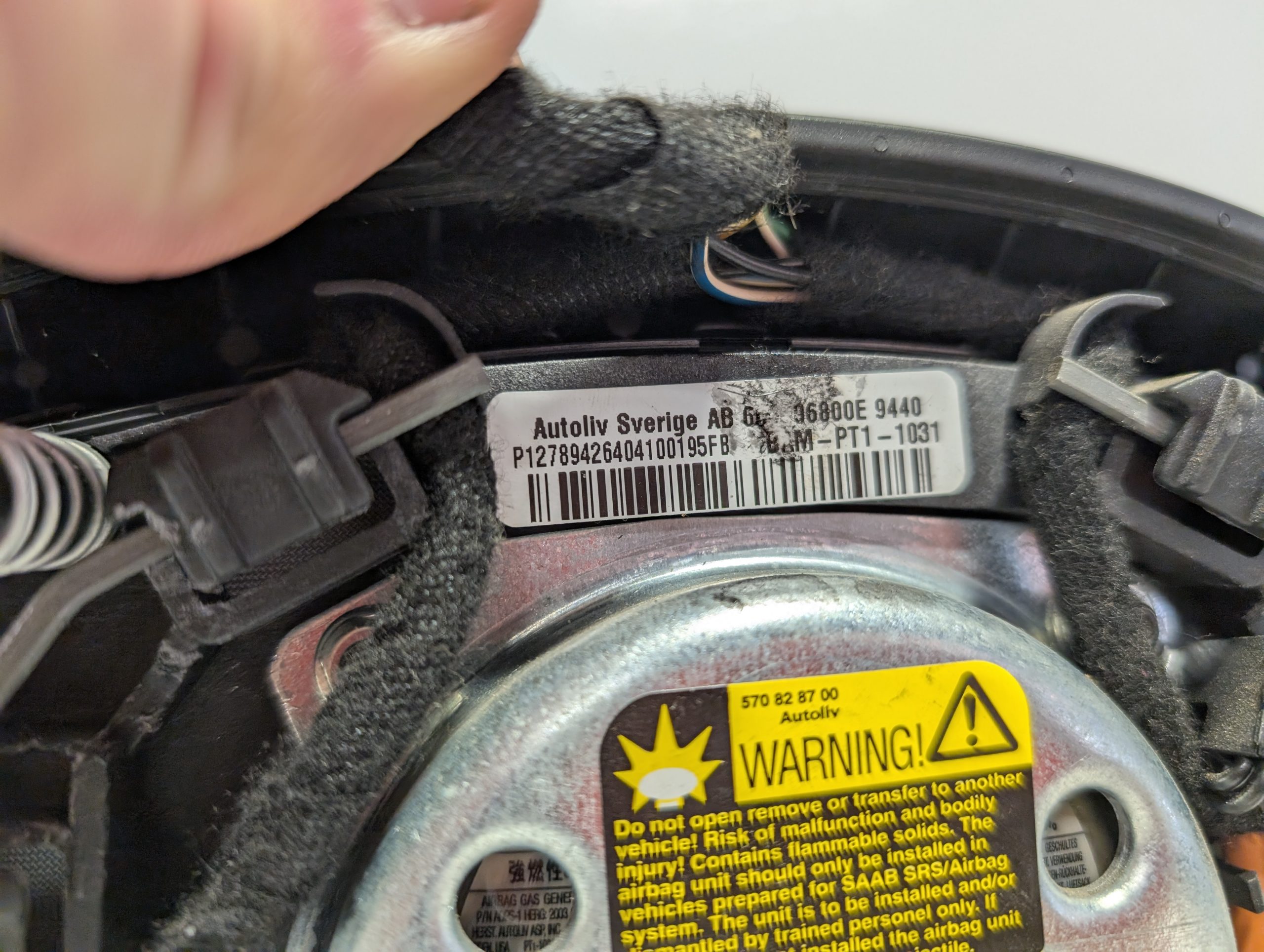 OEM 2004 SAAB 9-3 Air Bag - Image 5