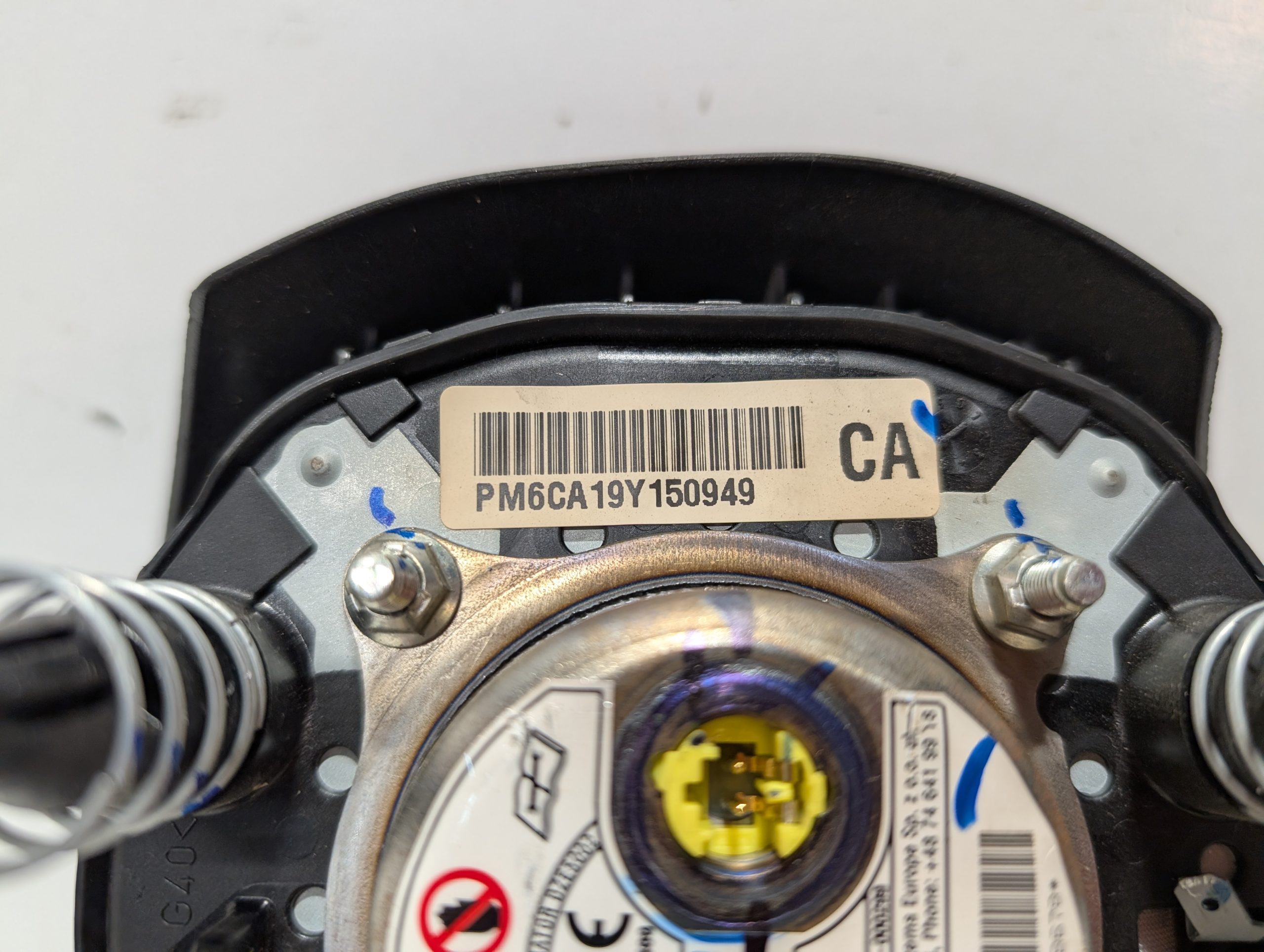 OEM 2019-2022 Nissan Altima Steering Air Bag - Image 4