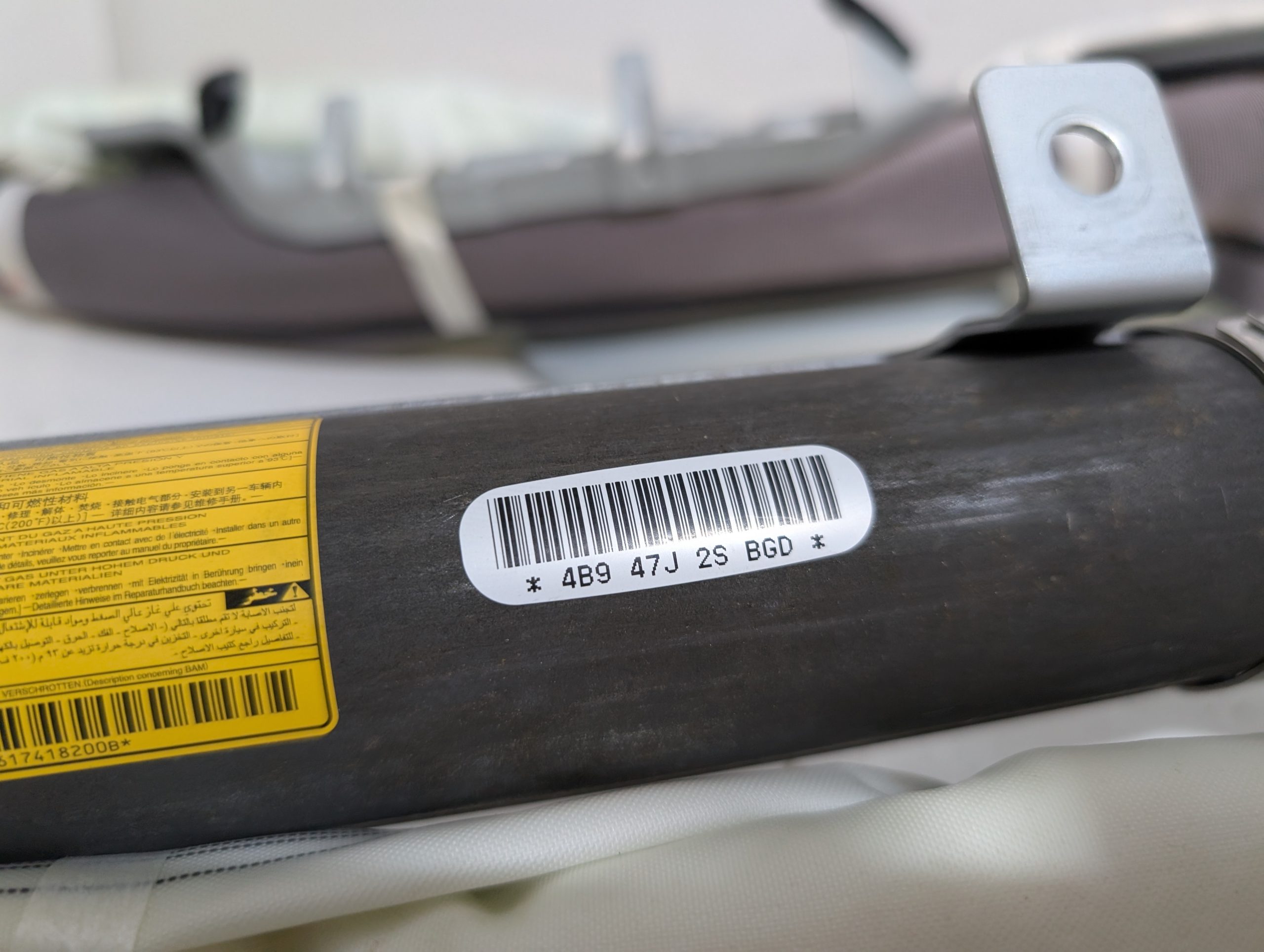 OEM 2014-2024 Toyota 4Runner 4.0L Driver Left Curtain Air Bag - Image 5