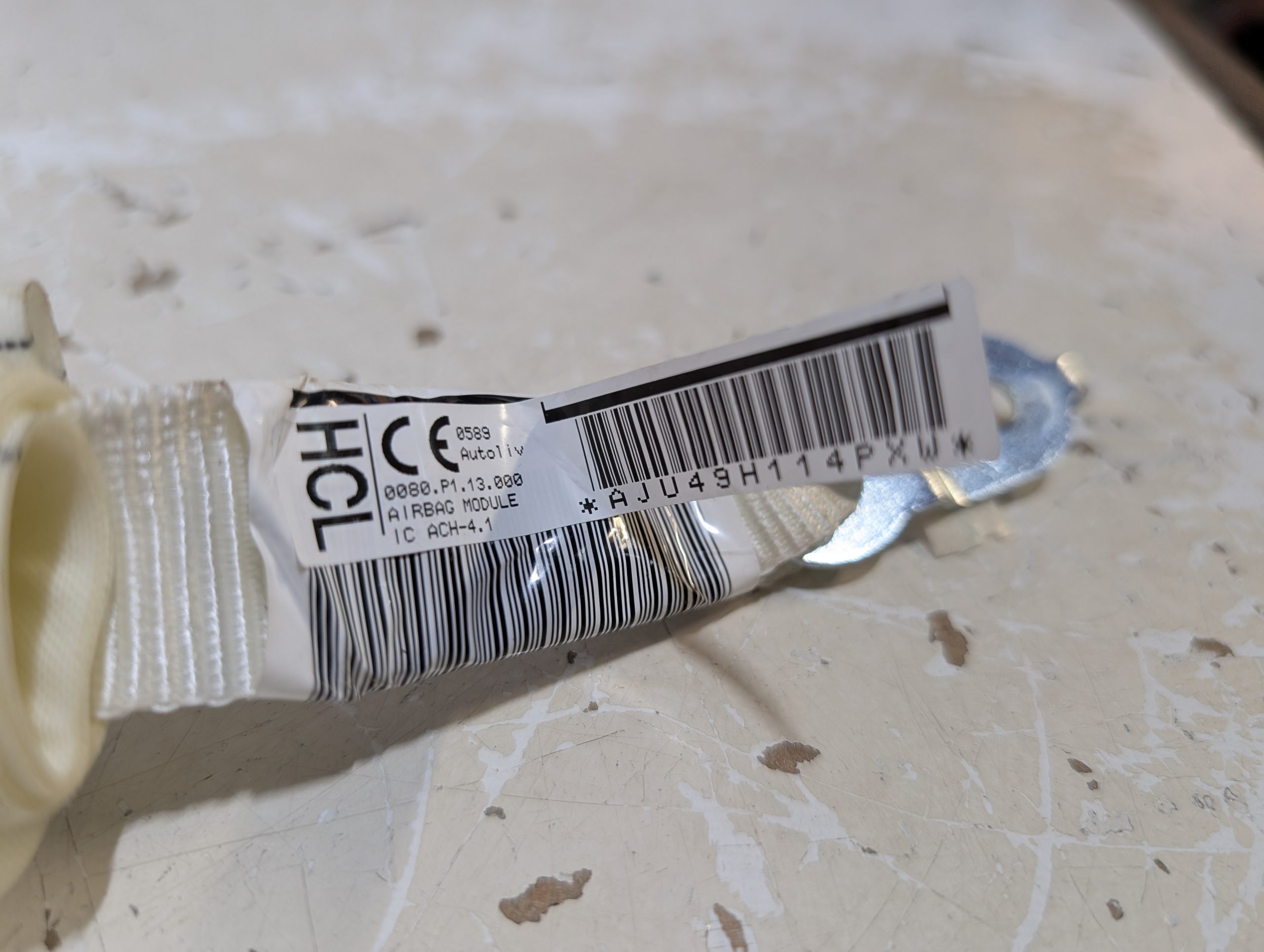 OEM 2014-2024 Toyota 4Runner 4.0L Driver Left Curtain Air Bag - Image 4