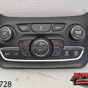 OEM 2015 Jeep Cherokee 2.4L AC Heater Climate Control Temperature Panel