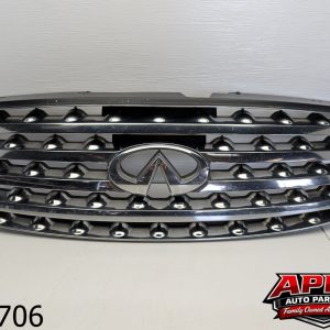 OEM 2003 Infiniti FX35 3.5L Front Upper Grille Chrome