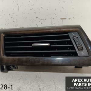 OEM 2004-2007 BMW 525i 2.5L Front Left Driver Side Dash Air Vent Wood Trim