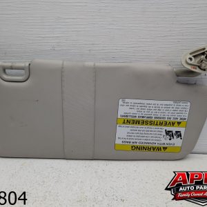 OEM 2013 Subaru Impreza 2.0L Passenger Sun Visor Mirror Right Sunvisor Beige