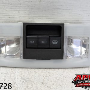 OEM 2013 Ford Explorer 2.0L Overhead Console Black