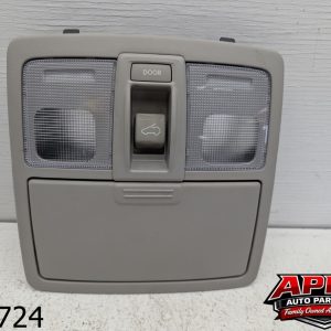 OEM 2012 Kia Sportage 2.4L Front Overhead Dome Light Console w/ Sunroof Switch