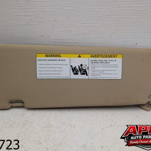 OEM 2011 BMW X5 3.0L FRONT RIGHT PASSENGER SIDE SUNVISOR SUN VISOR