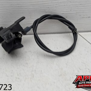 OEM 2011 BMW X5 3.0L Hood Latch Lock Upper Section Hook Left w/ Cable