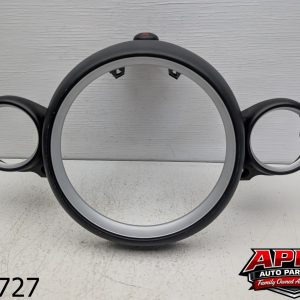 OEM 2009 Mini Cooper 1.6L SPEEDOMETER GAUGE CLUSTER BEZEL VENT DASH TRIM
