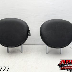 OEM 2009 Mini Cooper 1.6L Rear Headrest Head Rest Set of 2