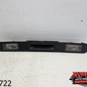 OEM 2007 Audi A6 3.0L BOOT HANDLE NUMBER PLATE LIGHT TRIM