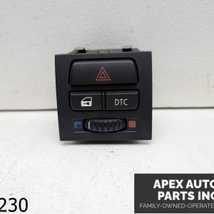 OEM 2007 BMW 328i 3.0L HAZARD LOCK LIGHT TRACTION OFF SWITCH CONTROL