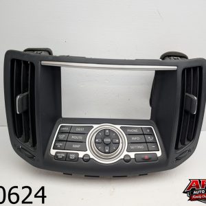 OEM 2009 Infiniti G37x 3.7L Display Navigation Control Switch Panel Bezel Trim
