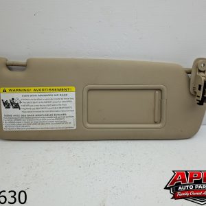 OEM 2008 Audi A4 2.0L Quattro Sun Visors RH Passenger