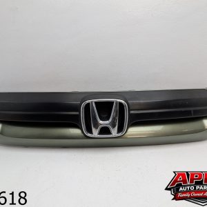 OEM 2007 Honda CR-V 2.4L Front Grille Black Chrome