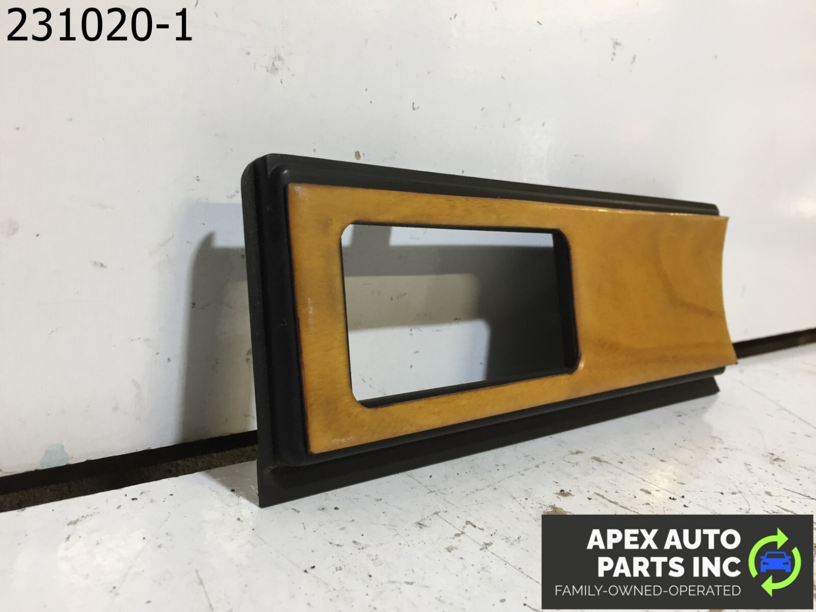 OEM 1990 Cadillac Allante Dash Trim Cluster Switch Panel Bezel Wood - Image 2