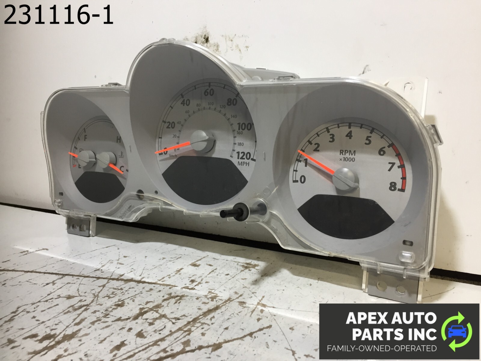 OEM 2006 PT Cruiser Speedometer Instrument Cluster Panel Gauges - Image 3