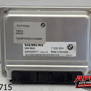 OEM 2003 BMW 530i 530iA ENGINE ECU  COMPUTER  CONTROL MODULE