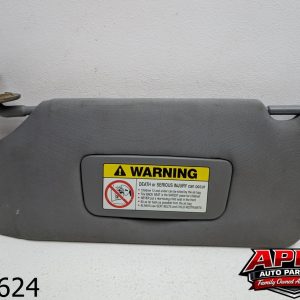 OEM 2004 Acura TL 3.2L Sun Visor Left Driver Side Black