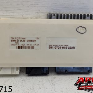 OEM 2003 BMW 530i 530iA Basic Body Control Module