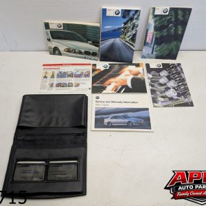 OEM 2003 BMW 530i 530iA OWNER'S OWNER MANUAL BOOK CASE