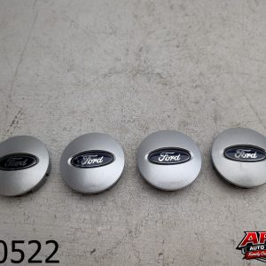 OEM 2014 Ford Taurus 3.5L Silver Chrome Wheel Center Caps