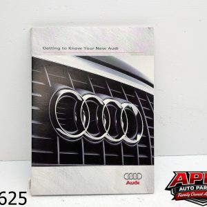 OEM 2005 Audi A6 3.1L OWNERS MANUAL HANDBOOK AUDIO WALLET