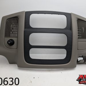 OEM 2003 Dodge Ram 1500 5.7L Dash Radio Trim Bezel Cover