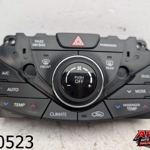 OEM 2012 Hyundai Azera 3.3L Climate Control Unit Heater Ac Temperature Hvac