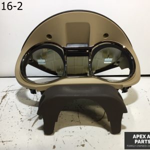OEM 2010 Buick Lacrosse Speedometer Instrument Cluster Bezel Cover Trim Beige