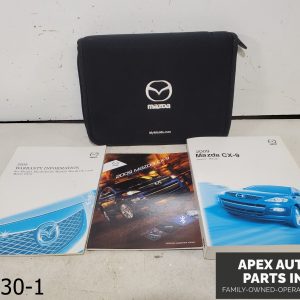 OEM 2009 Mazda CX-9 3.7L CLOTH CASE OWNERS MANUAL GUIDE USER GUIDE