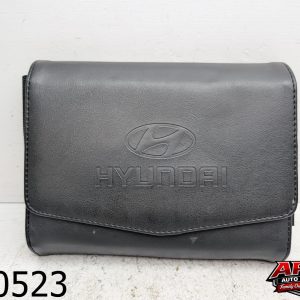 OEM 2012 Hyundai Azera 3.3L LEATHER CASE FOR OWNERS MANUAL OPERATORS USER GUIDE