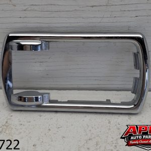 OEM 1996 Jaguar XJ6 4.0L Right RH Chrome Interior Door Handle Cup Bezel