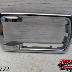 OEM 1996 Jaguar XJ6 4.0L Right RH Chrome Interior Door Handle Cup Bezel