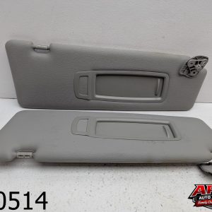 OEM 2011 BMW X5 3.0L Driver & Passenger Side Sun Visor Pair