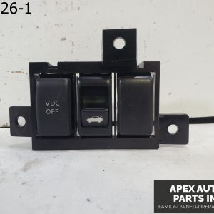 OEM 2008 Infiniti G35 3.5L  VDC OFF TRACTION TRUNK RELEASE CONTROL SWITCH