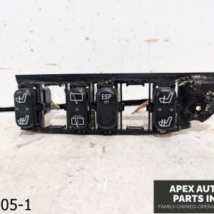 OEM 2001 Mercedes ML320 3.2L Center Console Control Switch Buttons Set