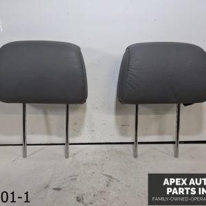 OEM 2005 BMW X5 4.4L FRONT LEFT & RIGHT SEAT HEADRESTS