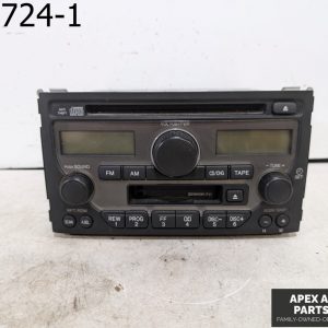 OEM 2004 Honda Pilot 3.5L Radio AM/FM CD Cassette Player Receiver 39100-S9V-A220