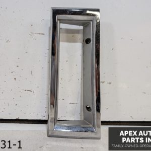 OEM 1989 Mercury Grand Marquis 5.0L LH Door Trim Bezel Chrome Silver