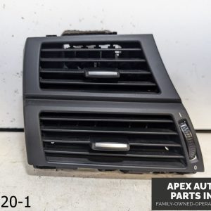 OEM 2007 BMW X5 4.8L DASH LEFT DRIVER SIDE OUTER A/C AIR VENT GRILL