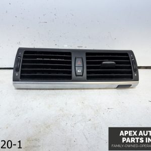 OEM 2007 BMW X5 4.8L FRONT DASH DASHBOARD AIR VENT GRILLE CENTER 100921