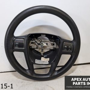 OEM 2013 Chrysler 200 2.4L Steering Wheel BLACK LEATHER