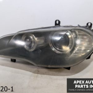 OEM 2007 BMW X5 4.8L Left LH Side Headlight Bi-Xenon Adaptive HID COMPLETE