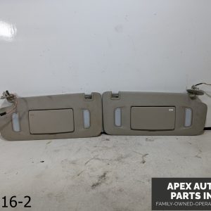 OEM 2017-2022  Buick Encore 1.4L FRONT LEFT & RIGHT SIDE SUN VISOR SET