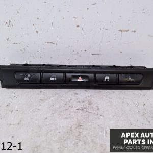 OEM 2003 Jaguar S-Type 4.2L front heated seats hazard traction lock switch panel