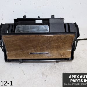 OEM 2003 Jaguar S-Type 4.2L Front Center Console Ash Tray Panel Module Wood