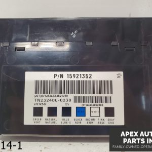 OEM 2009 GMC Acadia 3.6L BCM Body Control Module Computer Box