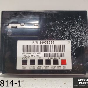OEM 2011 Chevrolet Traverse 3.6L Body Control Module BCM BCU Unit P: 20935350