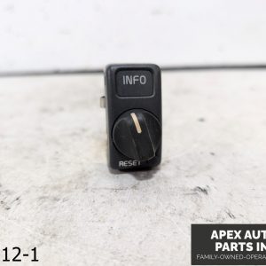 OEM 1999 Volvo C70 2.4L Info Reset Trip Computer Switch Button